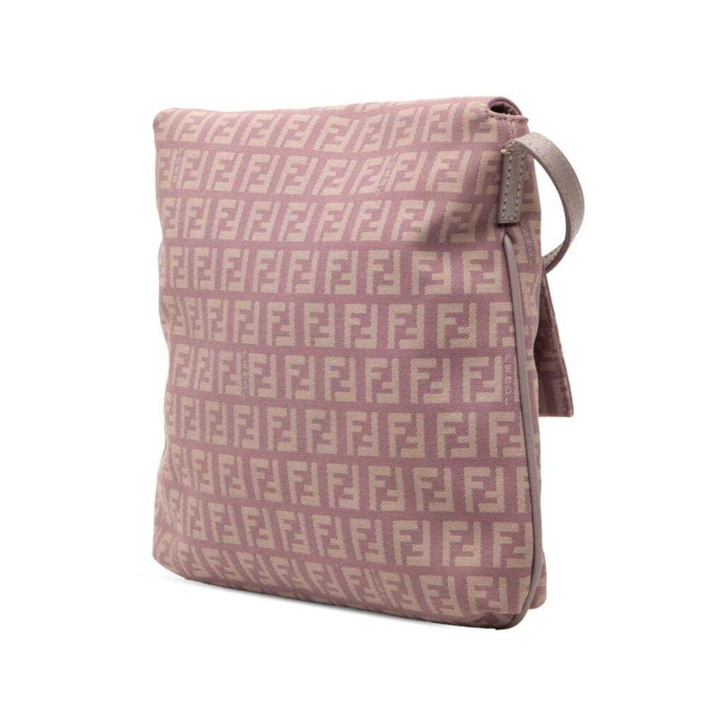 FENDI Purple Leather Shoulder Bag - Picture 2 of 8